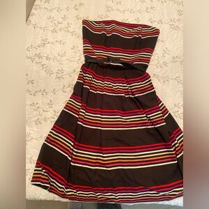 White House Black Market strapless dress size 4